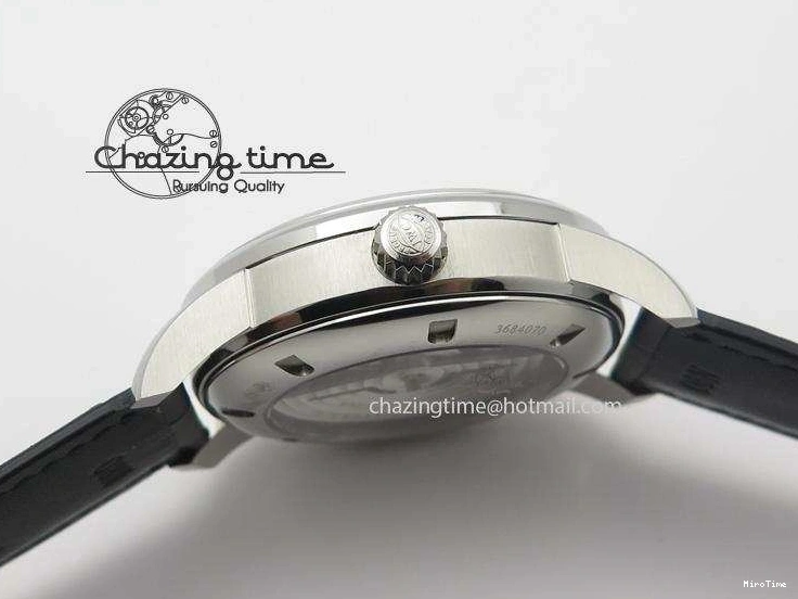 MIROTIME 0105 RelaxedFit Ingeniuer St.Laurens SS White Dial MKF 1:1 V2 Best Edition On Black Leather Strap A 7355